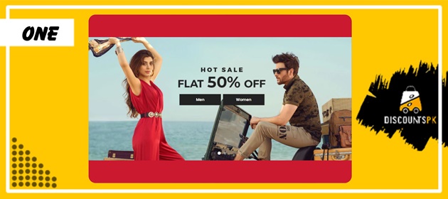 One is offering flat 50% off.