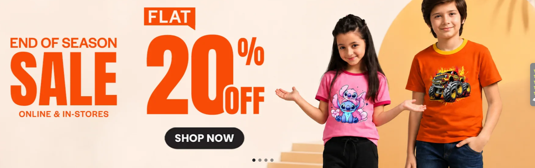 End of season sale