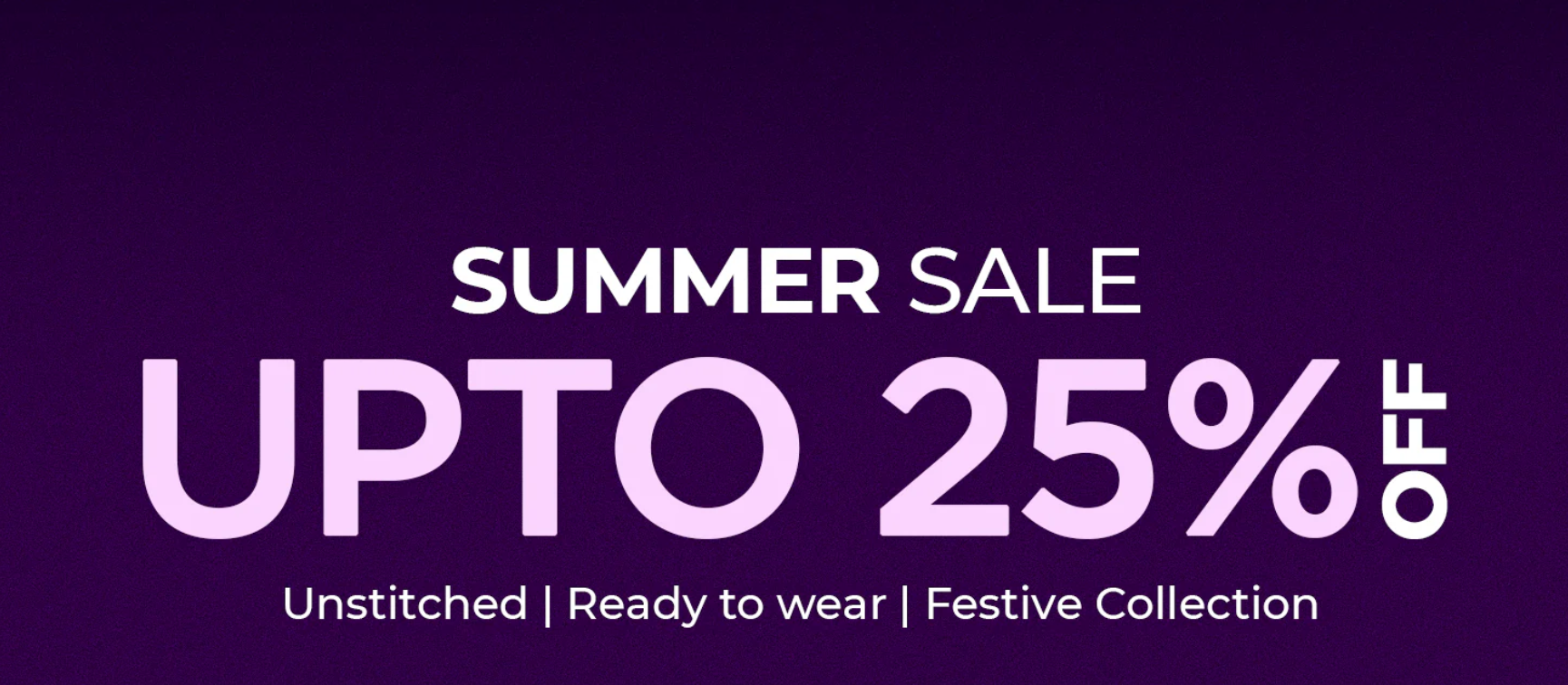 Summer Sale 