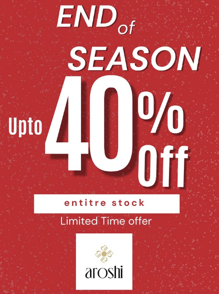 End of Season Sale 